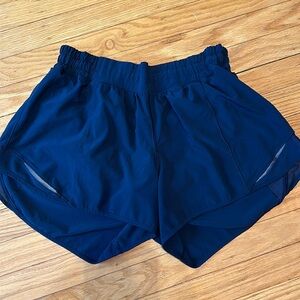 Lululemon Hotty Hot Shorts - 3in Inseam - Navy Blue